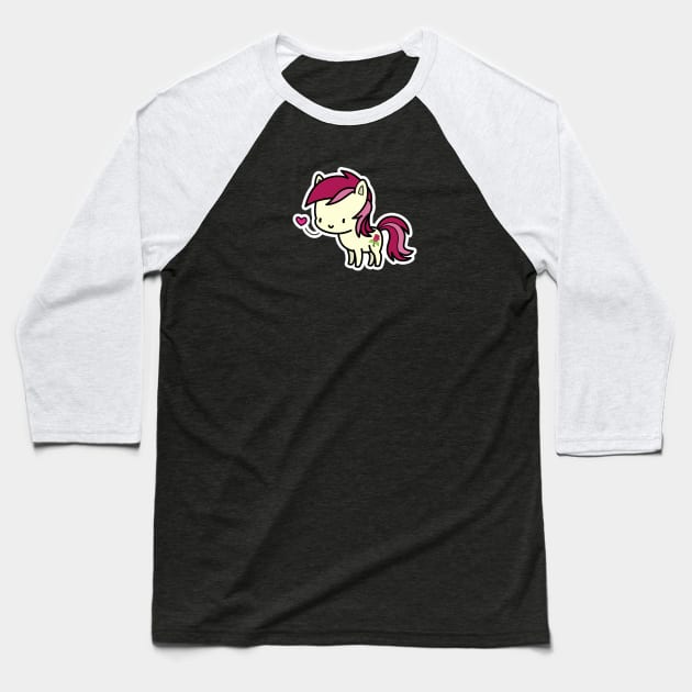 Roseluck chibi Baseball T-Shirt by Drawirm